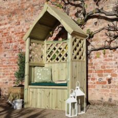 3511764162714 1 Churnet Valley Daisy 2 Seat Garden Arbour With Trellis.jpg